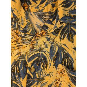Morro Bay 90s Hawaiian Shirt Sz XL Tropical Print Rayon Korean Made WPL19325